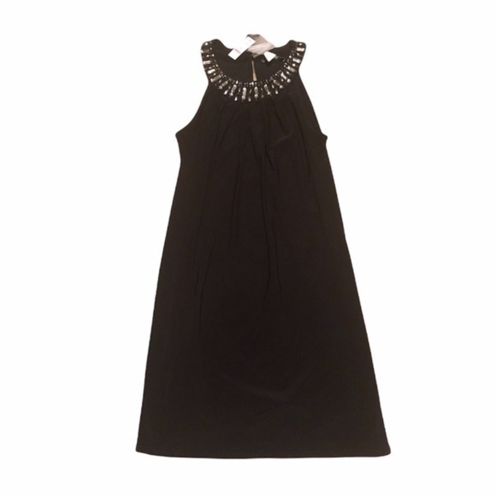 White House black market embellished dress NWT
